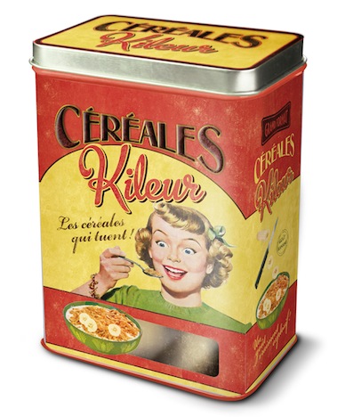 Nostalgie im Kinderzimmer NiK Retro Vorratsdose Cereales bf07
