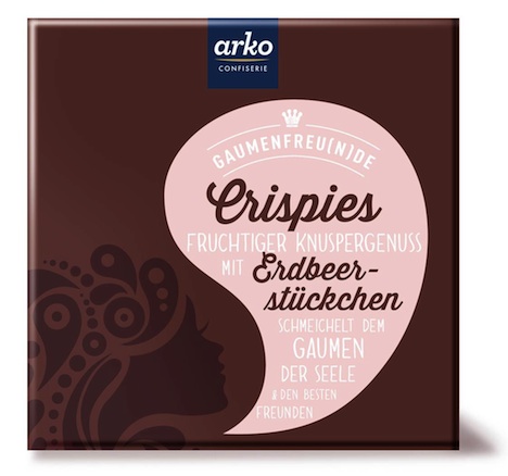 arko Gaumenfreu(n)de Crispies Erdbeerstueckchen
