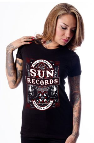 Steady Ladies T-Shirt – Sun Records All American von Rockabilly Rules