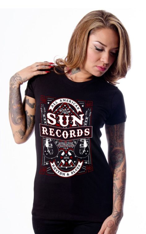 Steady Ladies T-Shirt - Sun Records All American von Rockabilly Rules