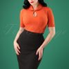 50s Audrey Pencil Skirt in Black