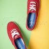 50s Champion Core Text Sneakers in Red