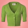 50s Overload Cardigan in Olive Green