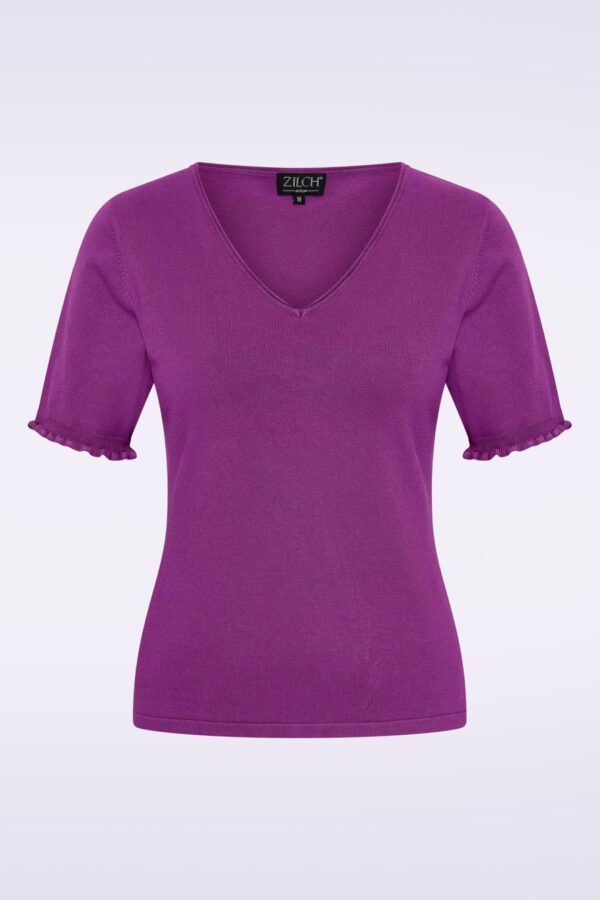 Fancy Shirt in Berry Lila