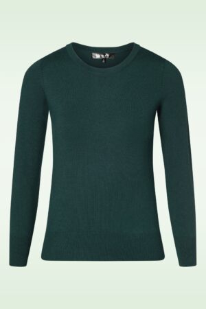 Kelly Pullover in Pfau