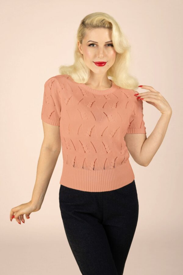 Lana Stricktop in Pfirsich