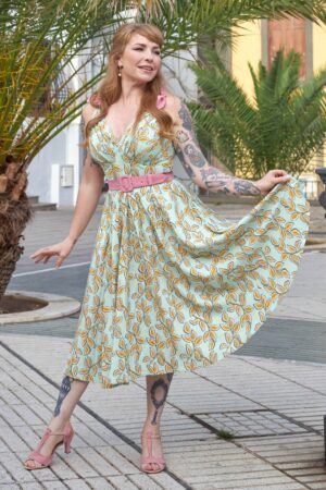 Piria Pia Swing-Kleid in Mint