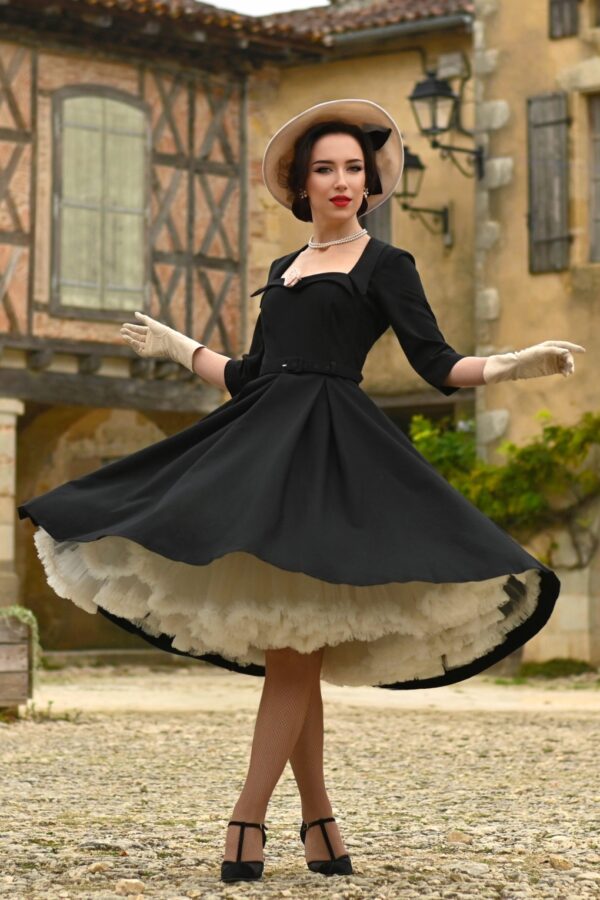 The Penelope Petticoat in Ecru.