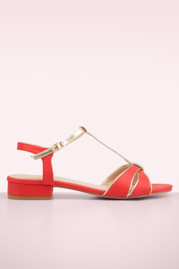 Jocelyn Sandalen in Rot
