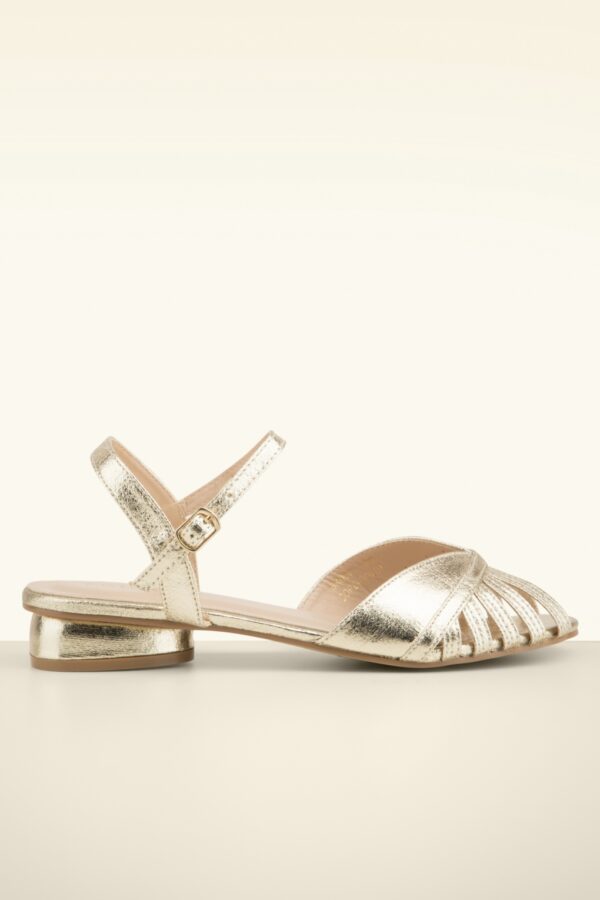 Nathalie Sandalen in Gold