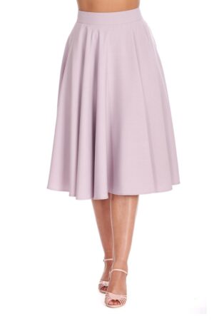 Banned A-Linien-Rock Sway Swing Lila Retro