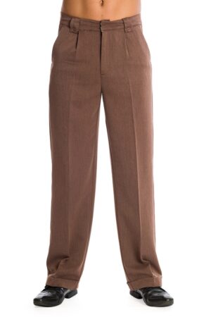 Banned Stoffhose Get In Line Braun