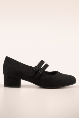 Delphine Softline Vegan Pumps in Schwarz