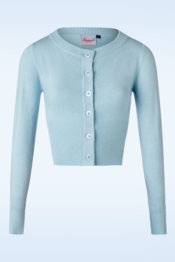 Dolly Strickjacke in Hellblau