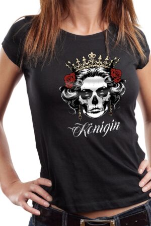 GASOLINE BANDIT® T-Shirt Damen Lady Biker