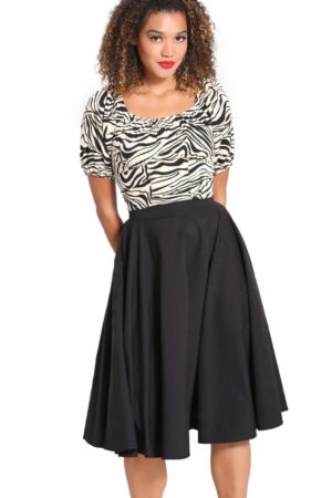 Hell Bunny A-Linien-Rock Abi 50's Skirt