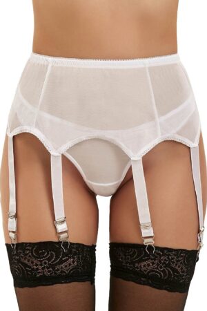 Lau-Fashion Strapsgürtel Strumpfhalter Unterwäsche Dessous Hüfthalter