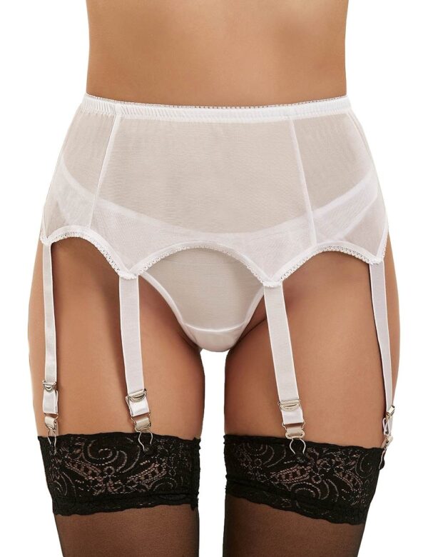 Lau-Fashion Strapsgürtel Strumpfhalter Unterwäsche Dessous Hüfthalter