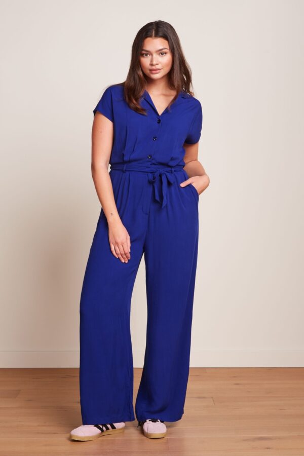Maria Atomic Jumpsuit in Kobaltblau