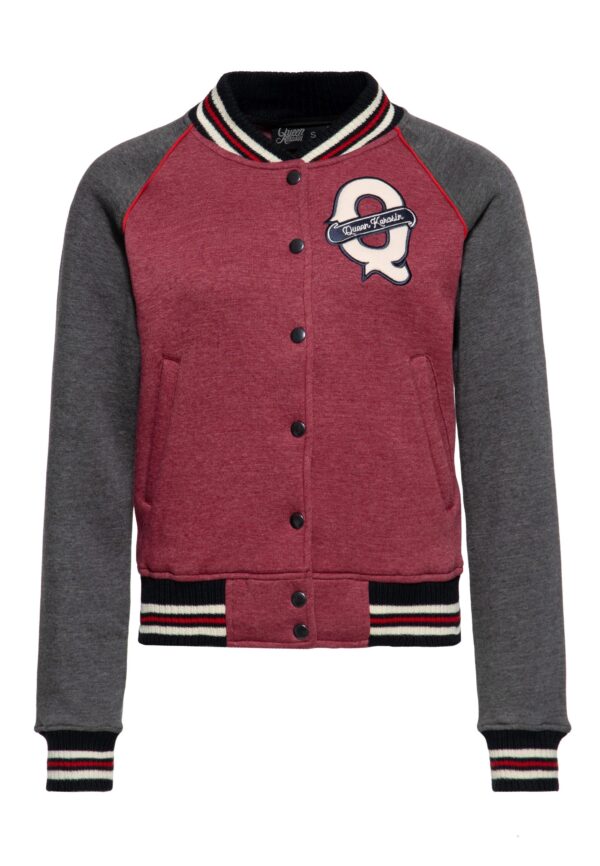 QueenKerosin Collegejacke Speed Queens (1-St) mit