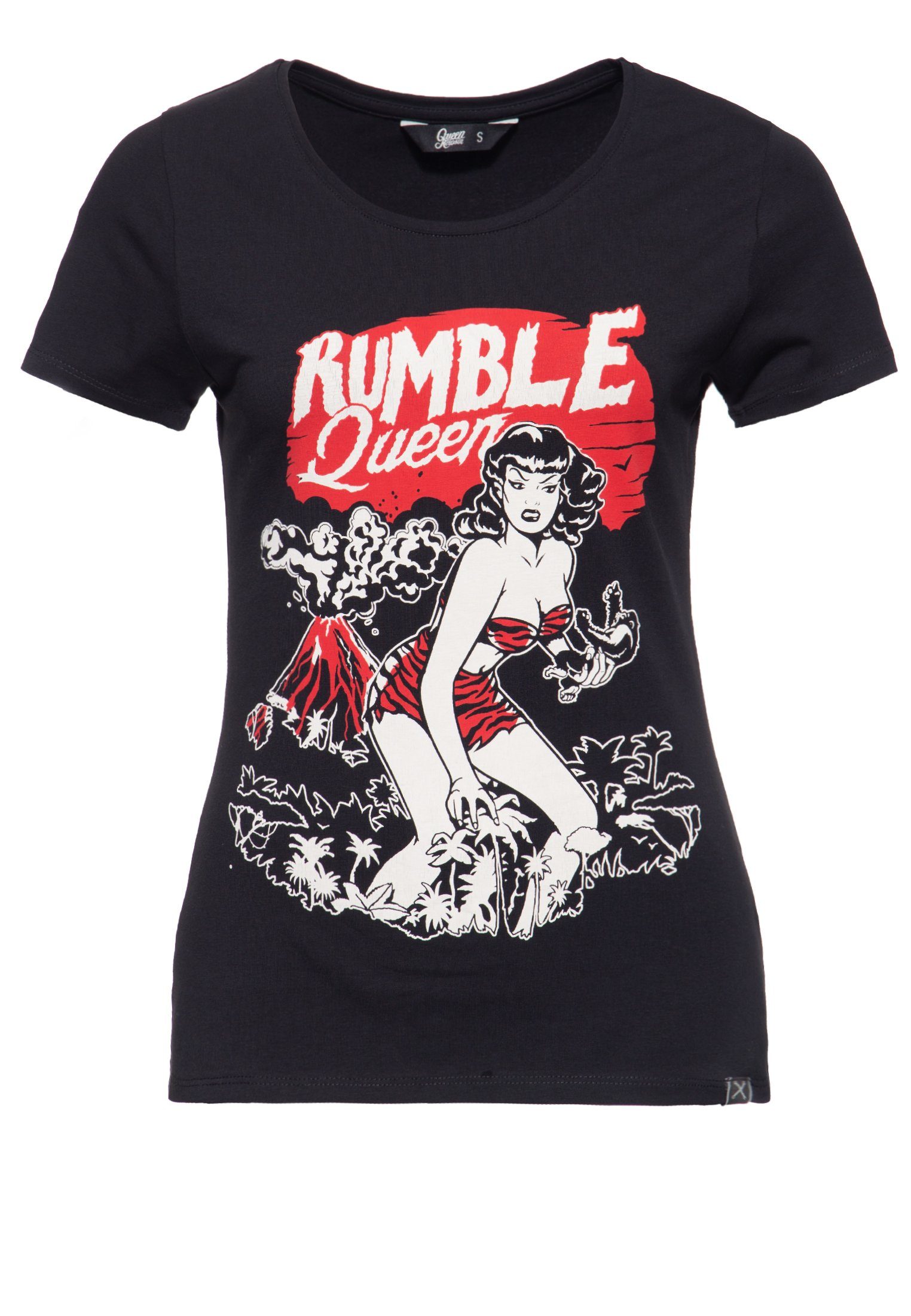QueenKerosin T-Shirt Rumble Queen (1-tlg) im