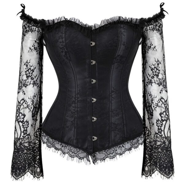 Refttenw Corsage Korsett-Oberteile für Damen mit