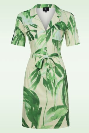 Sophie Safari Kleid in Grün