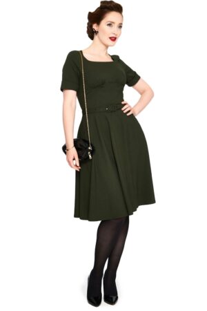 Voodoo Vixen A-Linien-Kleid Lucia Vintage Rockabilly