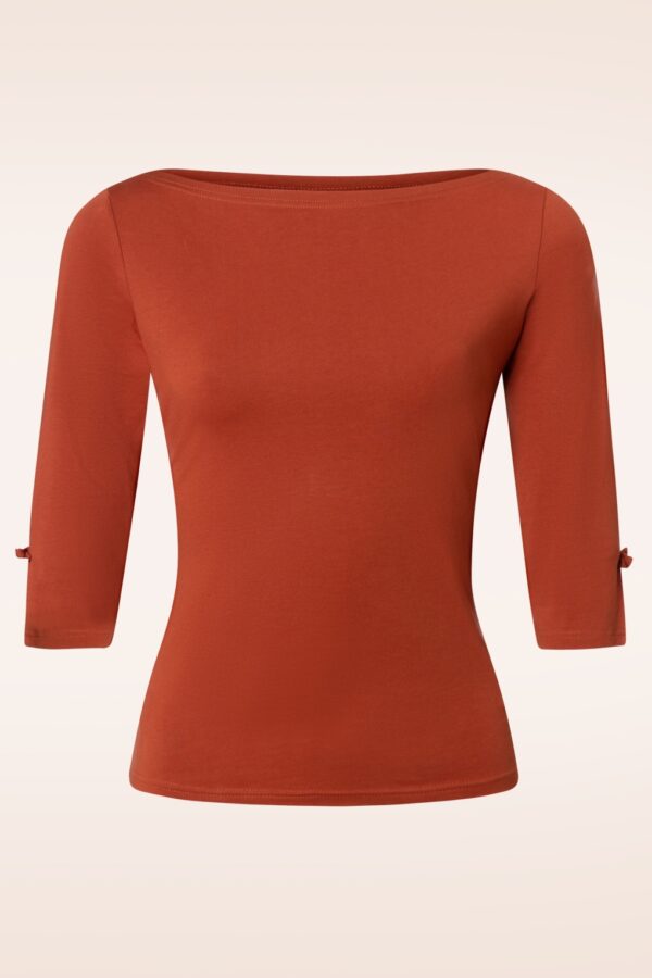 Oonagh Top in Braun