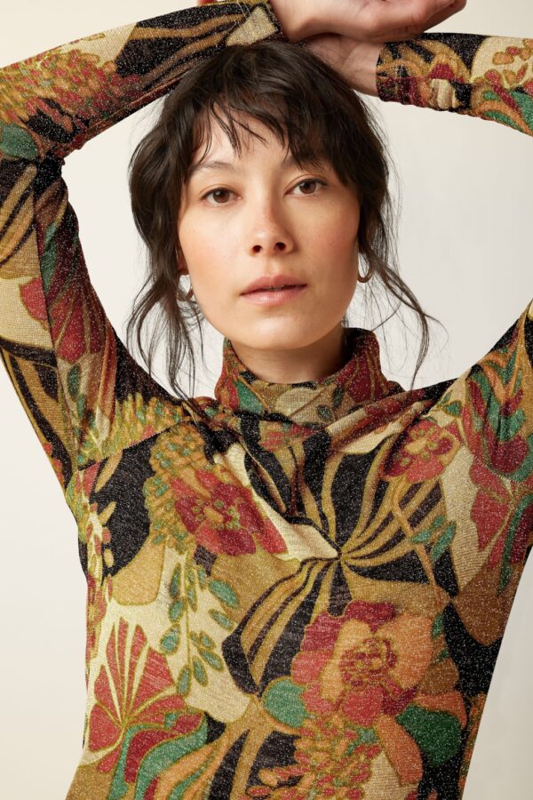 Rollkragen Dazz Shirt in Multi