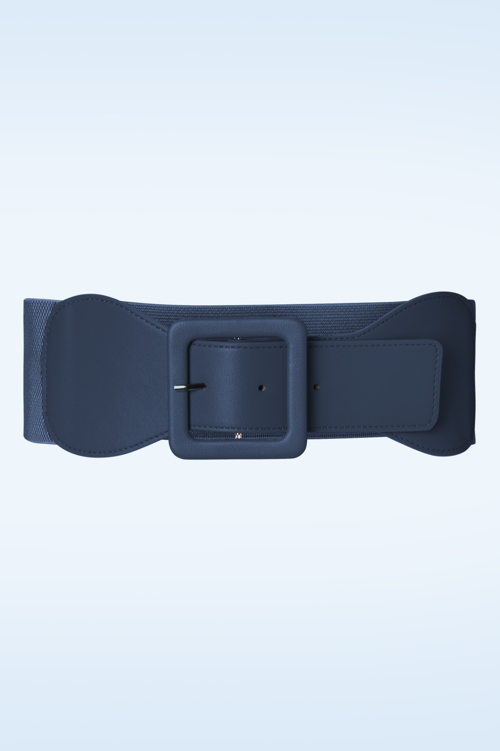 Damen Day Out Square Buckle Belt in Navy