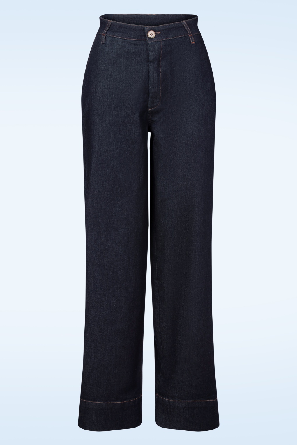 Easy Flow Leichte Jeans in Indigo Blau.