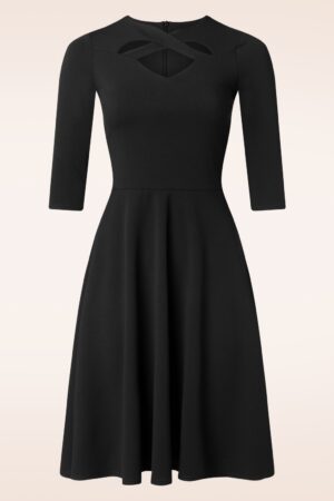 Leah Swingkleid in Schwarz