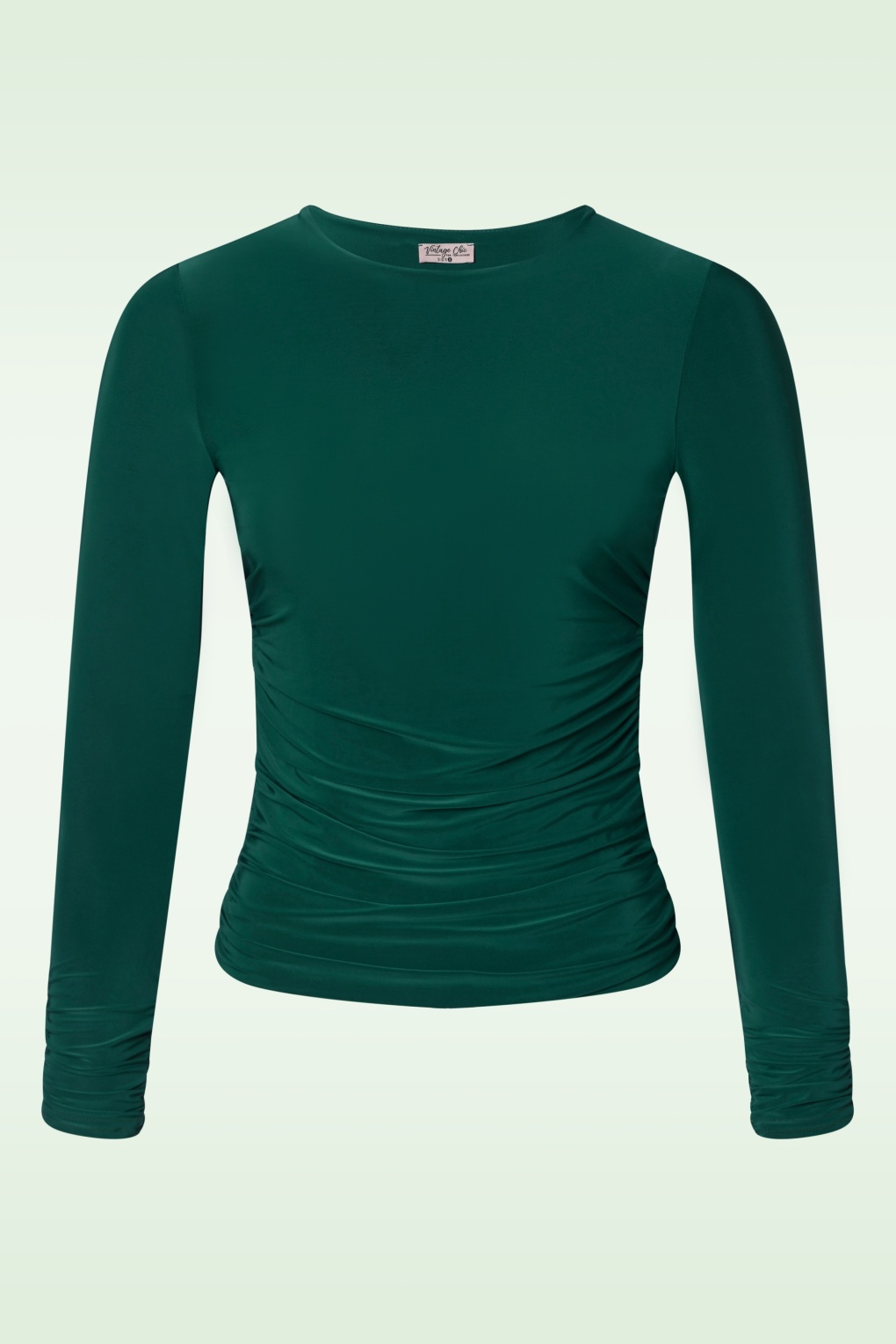 Lena Slinky Top in Waldgrün