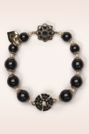 Miriam Haskell Armreif in Schwarz