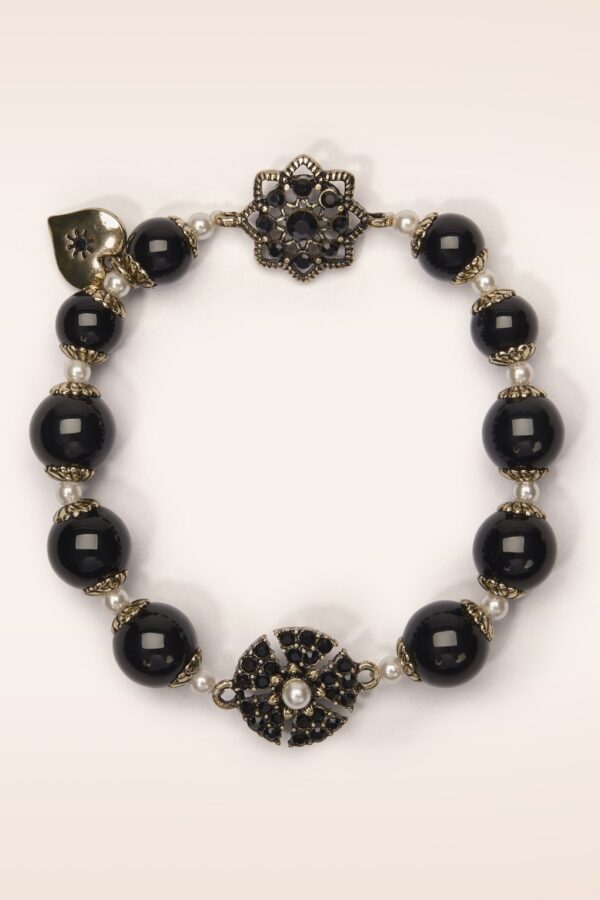 Miriam Haskell Armreif in Schwarz