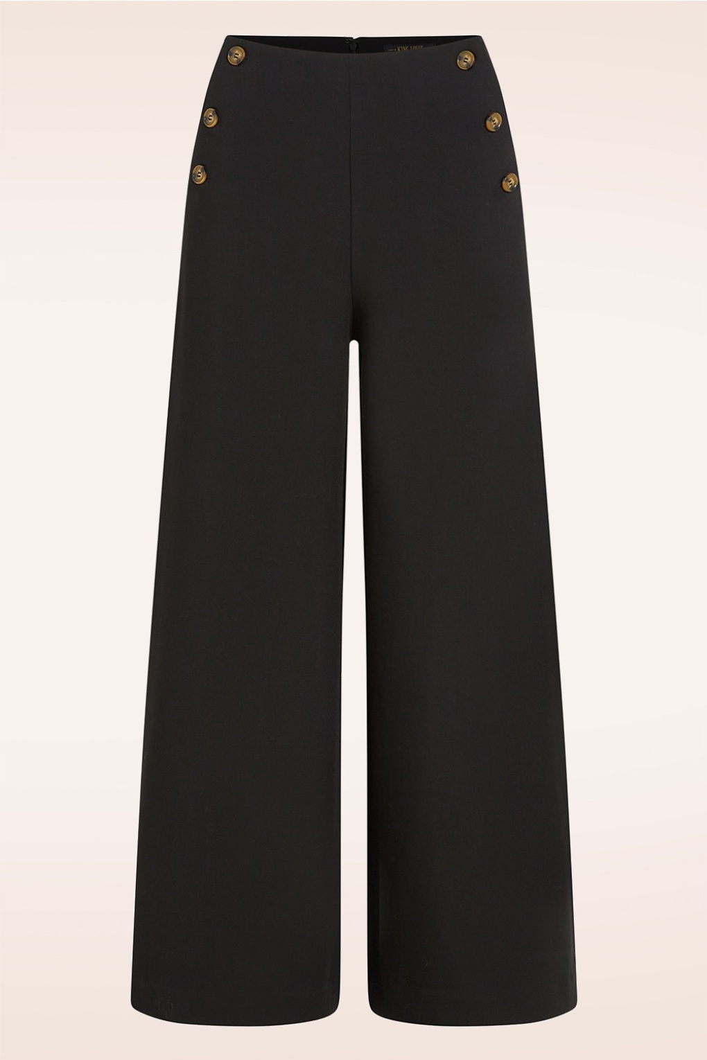 Pia Marple Stoffhose in Schwarz