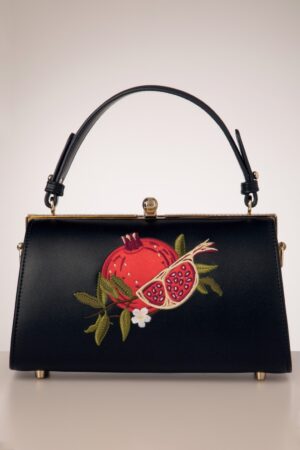 Pomegranate Handtasche in Schwarz