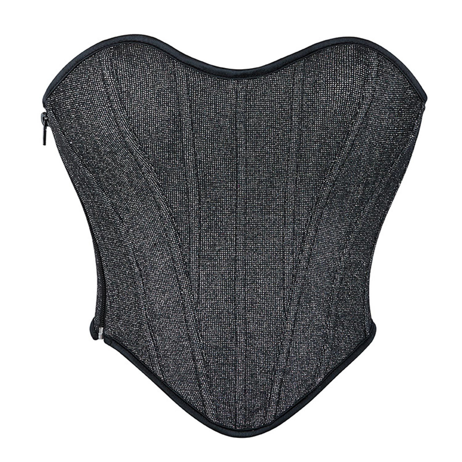 Refttenw Corsage Korsett für Damen Überbrust