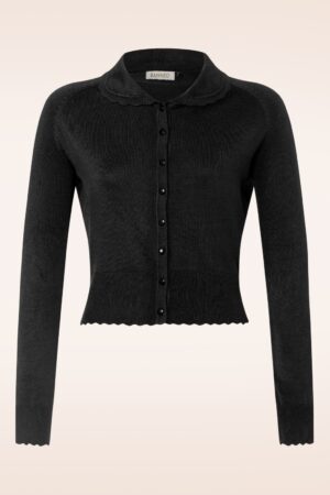 Trudy Cardigan in Schwarz