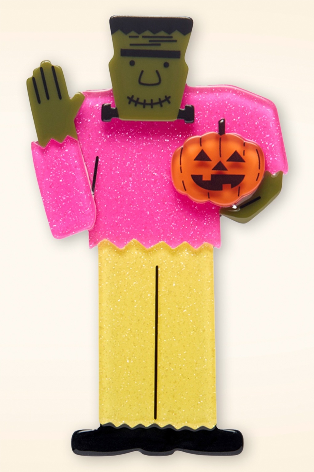 Frankensteins freundliches Monster Brosche.