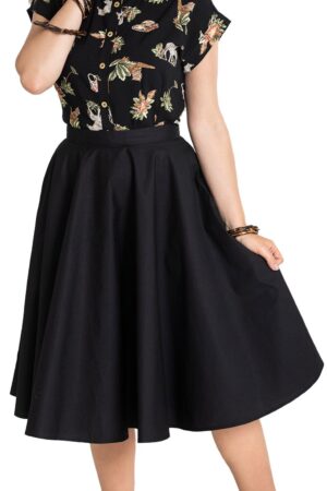 Hell Bunny A-Linien-Rock Paula 50's Skirt