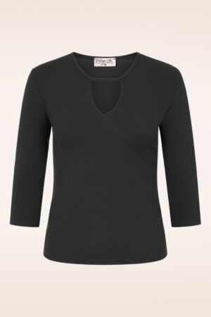Jenna Top in Schwarz