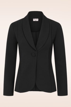 Jocelynn Blazer in Schwarz