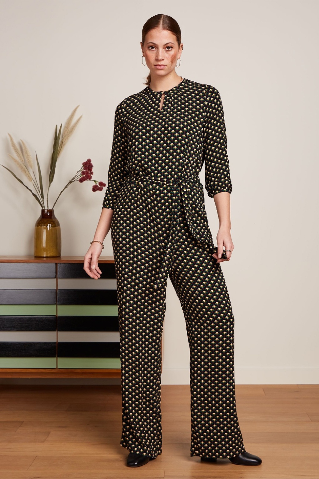 Luna Mayfield Jumpsuit in Sycamore Grün