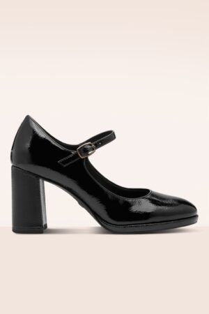 Maddy Patent Pumps in Schwarz