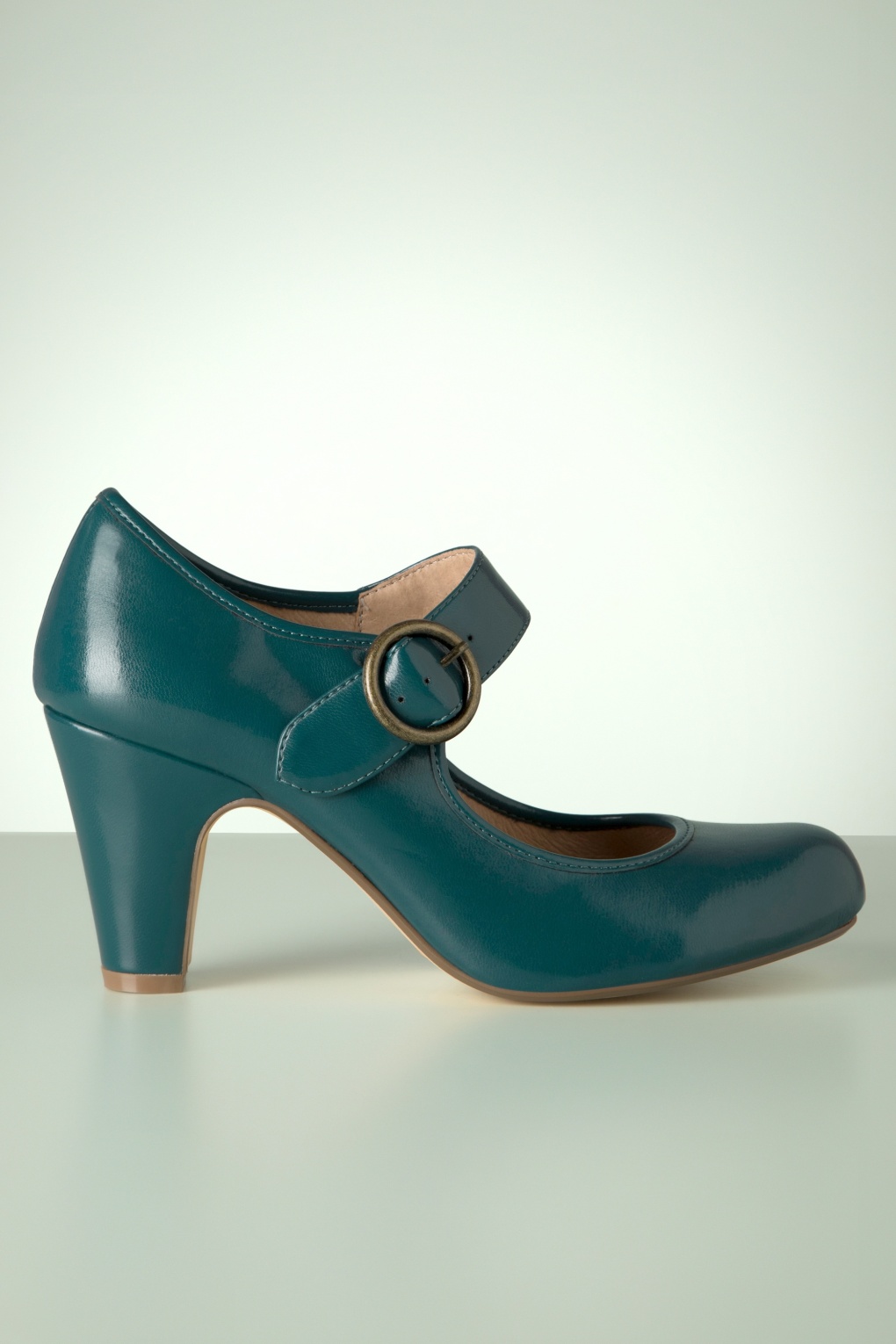 Madeline Mary Jane Pumps in Türkis