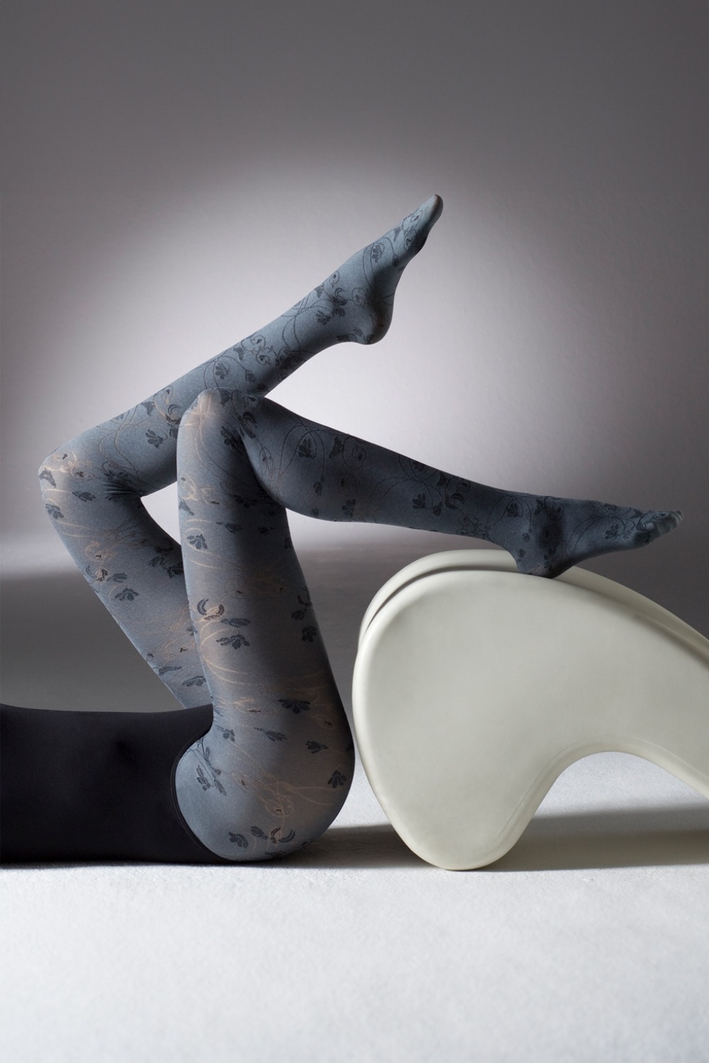 Marl Birdy Strumpfhose in Grau