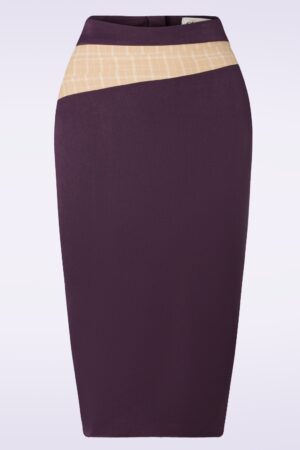 Polly Lavania Wiggle Rock in Aubergine