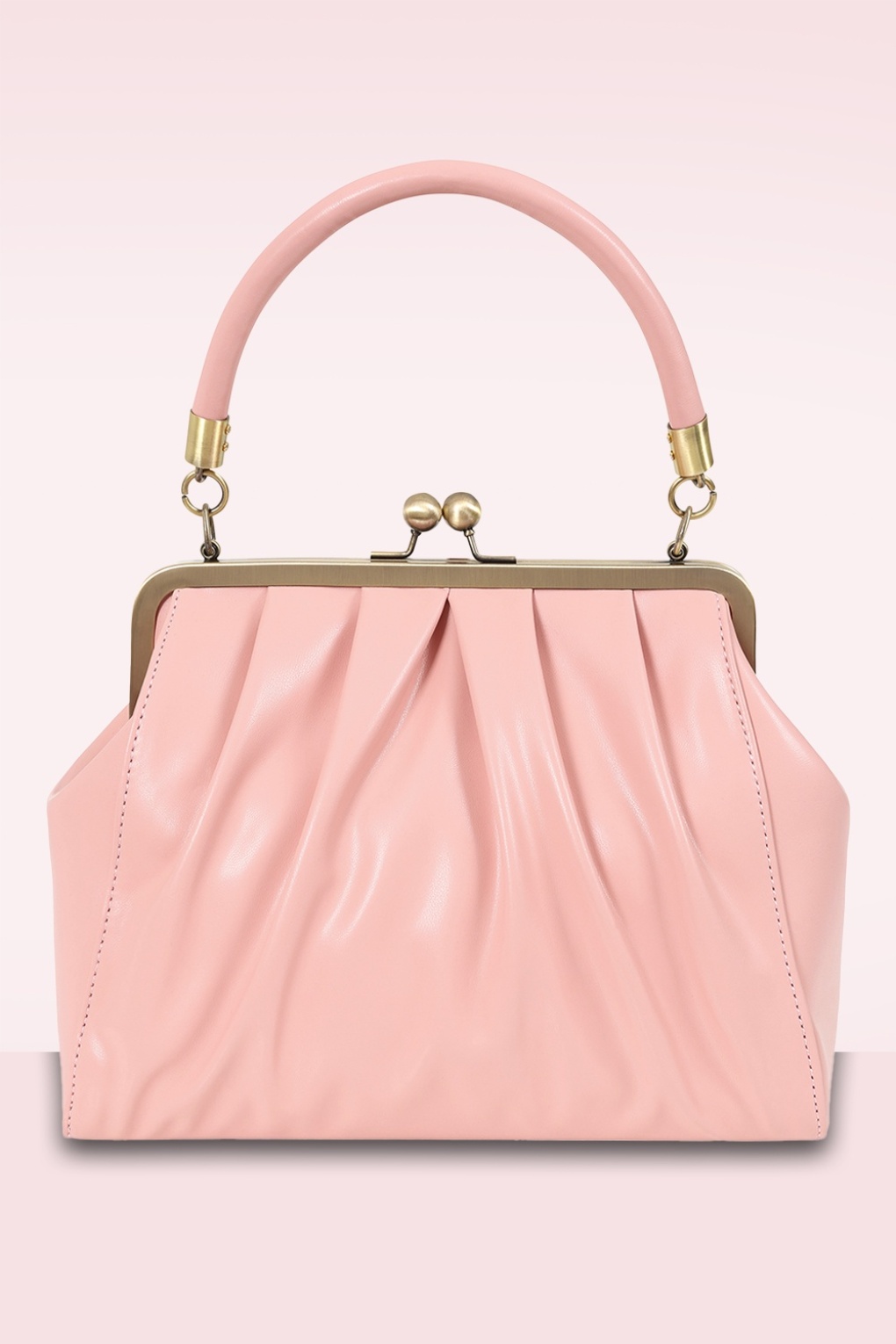 Scarlett Bügeltasche in Puderrosa